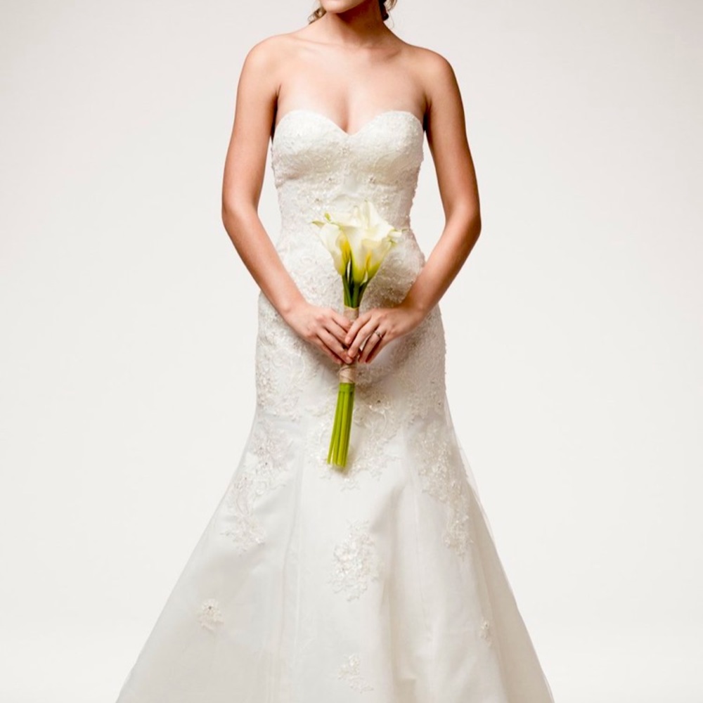 Bicici Coty Strapless Mermaid Wedding Dress